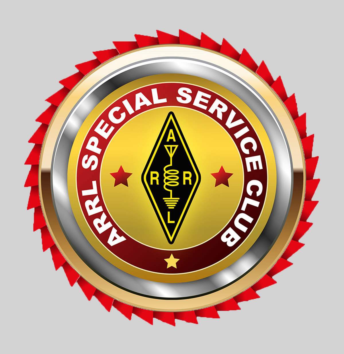 Gold metal label Customer premium service and support icon or symbol isolated on white background. Vector illustration